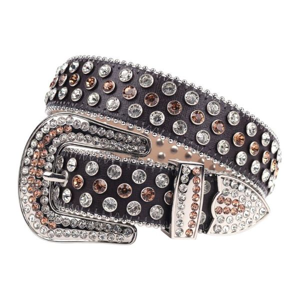 belts style genuine leather rhinestones belt luxury male strap diamond studded for women men cinto de strass jeans pin buckle, Black;brown
belts style genuine leather rhinestones belt luxury male strap diamond studded for women men cinto de strass jeans pin buckle, Black;brown