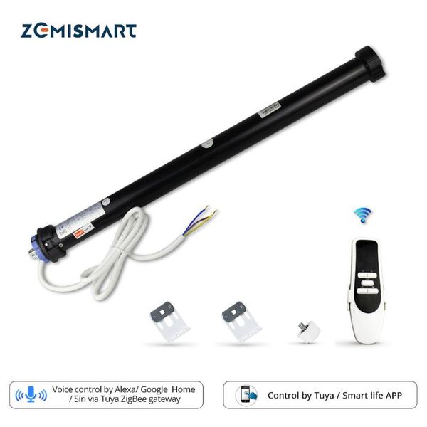 smart home control zemismart tuya zigbee roller shade blind motor for 40mm 50mm tube alexa google voice life remote
smart home control zemismart tuya zigbee roller shade blind motor for 40mm 50mm tube alexa google voice life remote