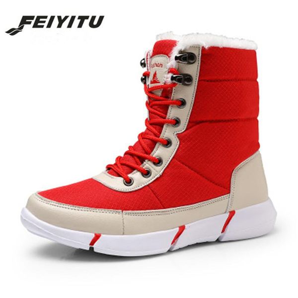 boots winter sneakers women snow waterproof canvas shoes ankle short plush lace up warm botas hombre plus size 36-43 red, Black
boots winter sneakers women snow waterproof canvas shoes ankle short plush lace up warm botas hombre plus size 36-43 red, Black