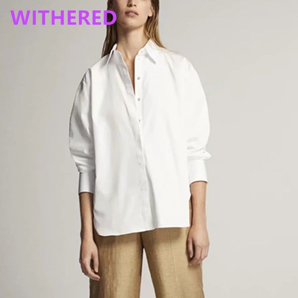 withered england office lady simple cotton blouse women blusas mujer de moda 2021 loose shirt womens and blouse plus size, White
withered england office lady simple cotton blouse women blusas mujer de moda 2021 loose shirt womens and blouse plus size, White