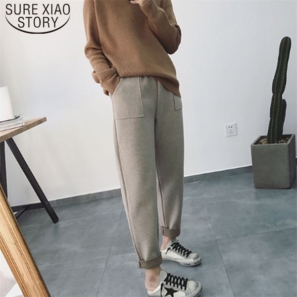 casual female trousers loose harem pants autumn and winter women korean style ankle-length joker high waist 6993 50 210506, Black;white
casual female trousers loose harem pants autumn and winter women korean style ankle-length joker high waist 6993 50 210506, Black;white