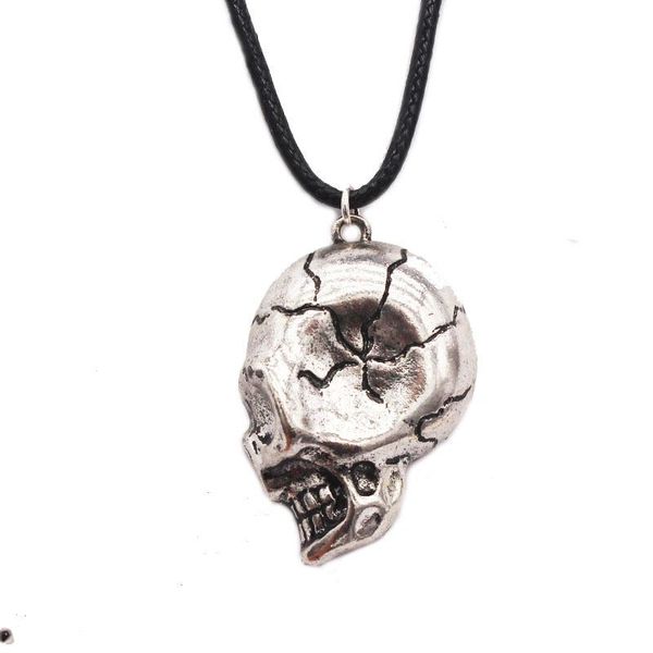 half of skull face crack gear mechanical core ancient silver color pendant necklace men and women unusual jewelry vgn233 necklaces
half of skull face crack gear mechanical core ancient silver color pendant necklace men and women unusual jewelry vgn233 necklaces