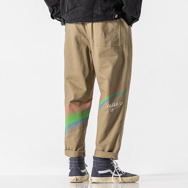 straight leg pants hip hop men loose joggers with print harem ankle length trousers harajuku sport casual men's, Black
straight leg pants hip hop men loose joggers with print harem ankle length trousers harajuku sport casual men's, Black