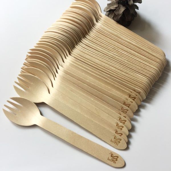 disposable flatware 6.25" eco wooden sporks 100 ct, spoon fork cutlery set, birch biodegradable silverware personalized by amushrooming
disposable flatware 6.25" eco wooden sporks 100 ct, spoon fork cutlery set, birch biodegradable silverware personalized by amushrooming