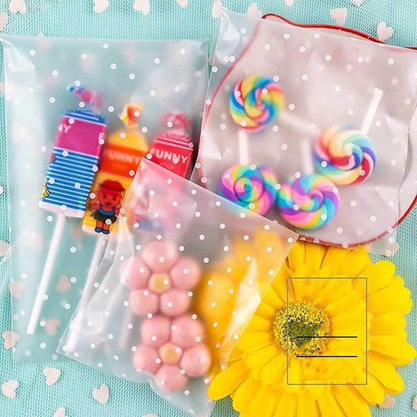 100pcs self adhesive cookie bags cellophane treat white dot opp plastic pastry party bag for bakery candy, soap, cooki gift wrap
100pcs self adhesive cookie bags cellophane treat white dot opp plastic pastry party bag for bakery candy, soap, cooki gift wrap