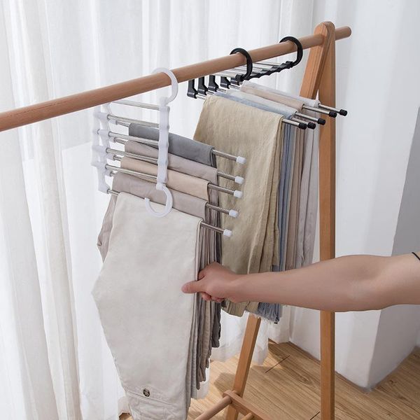 hangers & racks pants rack magic clip household wardrobe multilayer collection storage closet clothes
hangers & racks pants rack magic clip household wardrobe multilayer collection storage closet clothes