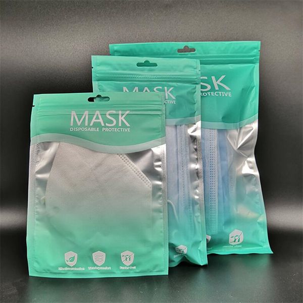 13*25 15*21cm mask package bags zipper opp bag retail packaging box poly packing bag for masks
13*25 15*21cm mask package bags zipper opp bag retail packaging box poly packing bag for masks