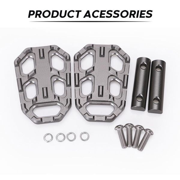 pedals motorcycle front footrest foot pegs enlarge extender footrests for g310r r1200gs lc 2021-2021
pedals motorcycle front footrest foot pegs enlarge extender footrests for g310r r1200gs lc 2021-2021