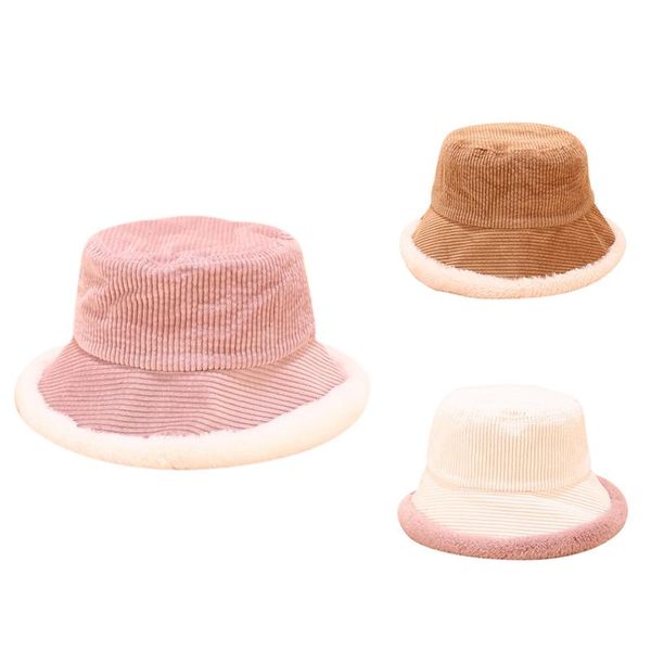 wide brim hats fashion autumn winter bucket women corduroy hat thick warm plush fisherman cap for girl crimping basin, Blue;gray
wide brim hats fashion autumn winter bucket women corduroy hat thick warm plush fisherman cap for girl crimping basin, Blue;gray