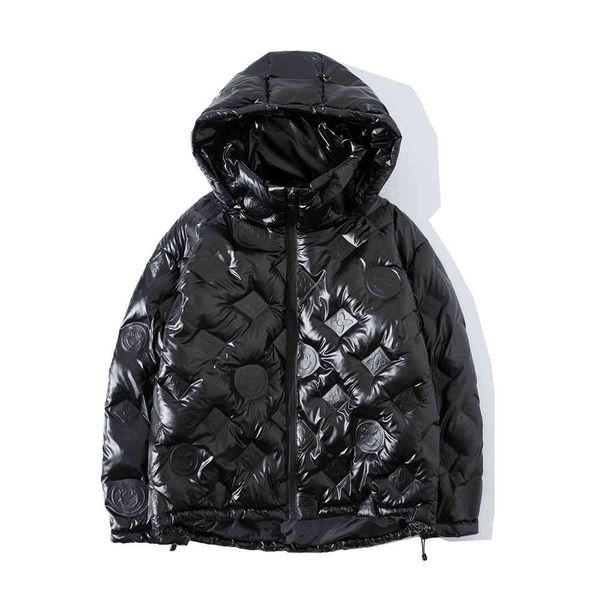 men's vests winter bright puffer for men fashion trends embossing padded clothing with hood teens waterproof ski coat streetwear oapj, Black;white
men's vests winter bright puffer for men fashion trends embossing padded clothing with hood teens waterproof ski coat streetwear oapj, Black;white