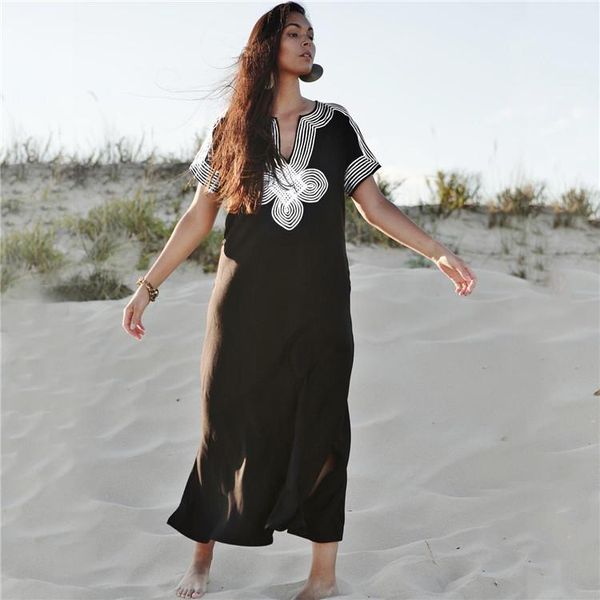 praia women's beachwear dresses long sun cape for swimsuit cover up beach summer 2021 cover-up sarong plus white print swimwear, White;black
praia women's beachwear dresses long sun cape for swimsuit cover up beach summer 2021 cover-up sarong plus white print swimwear, White;black