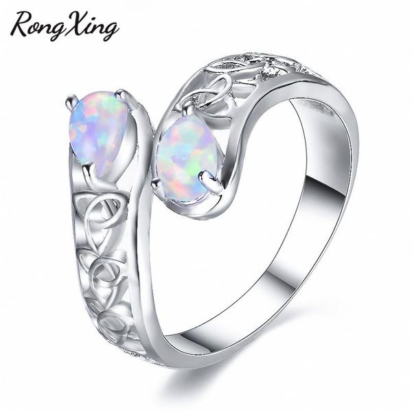 wedding rings rongxing boho jewelry water drop stone white fire opal birthstone for women 925 sterling silver filled rainbow ring gifts, Slivery;golden
wedding rings rongxing boho jewelry water drop stone white fire opal birthstone for women 925 sterling silver filled rainbow ring gifts, Slivery;golden