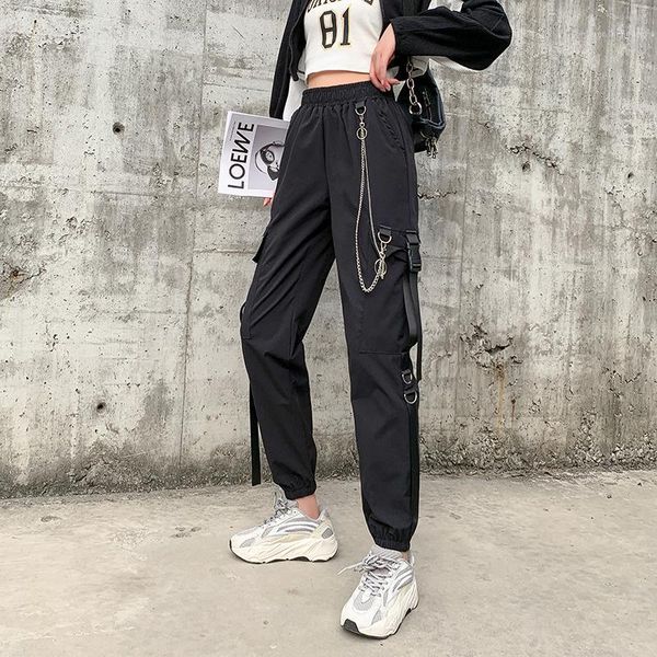 women's pants & capris black overalls summer thin casual loose 2021 sports high waist harlan carrot, Black;white
women's pants & capris black overalls summer thin casual loose 2021 sports high waist harlan carrot, Black;white