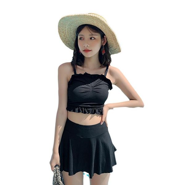 summer swimsuits 2 piece female push up solid color strap crop +skirt shorts twinset woman swimwear lady bikinis suits women's, White;black
summer swimsuits 2 piece female push up solid color strap crop +skirt shorts twinset woman swimwear lady bikinis suits women's, White;black