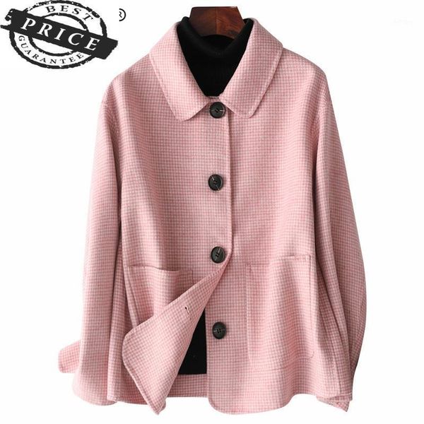 winter coat autumn women a0% wool female long jackets korean spring sided woolen clothes pink overcoat abrigo 2003 women's & blends, Black
winter coat autumn women a0% wool female long jackets korean spring sided woolen clothes pink overcoat abrigo 2003 women's & blends, Black