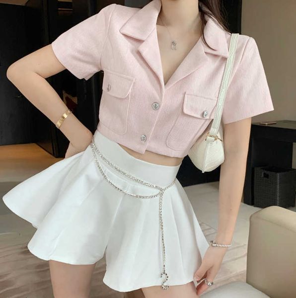 two piece dress set of two short-sleeve shirt-style pieces for woman and skirt 0oyu, White
two piece dress set of two short-sleeve shirt-style pieces for woman and skirt 0oyu, White