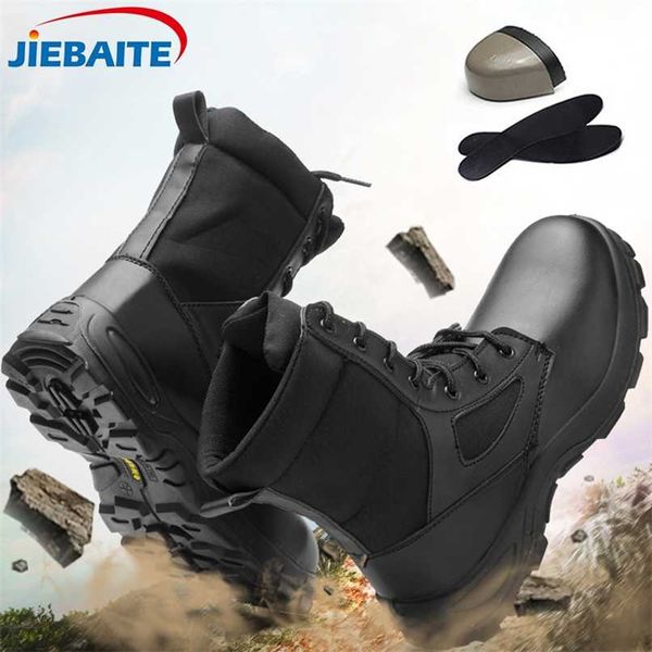 men safety shoes steel toe shoes anti-smashing anti-puncture construction work boots anti-slip breathable security 211022, Black
men safety shoes steel toe shoes anti-smashing anti-puncture construction work boots anti-slip breathable security 211022, Black
