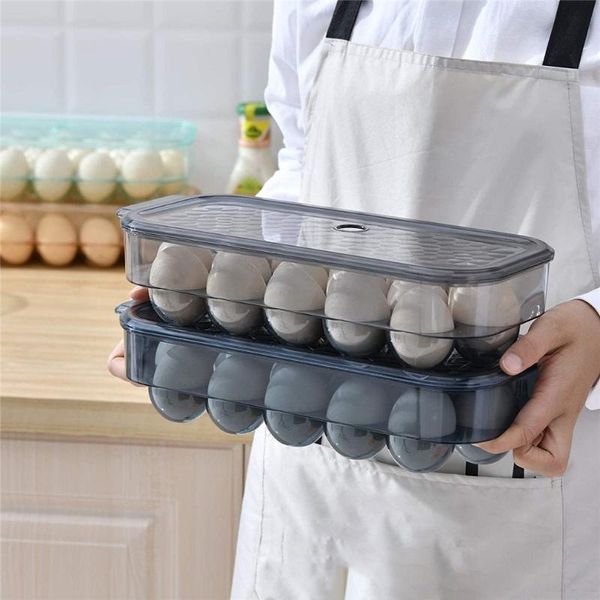 egg storage box holder for refrigerator transparent single layer with lid stackable containers 16 eggs bottles & jars
egg storage box holder for refrigerator transparent single layer with lid stackable containers 16 eggs bottles & jars