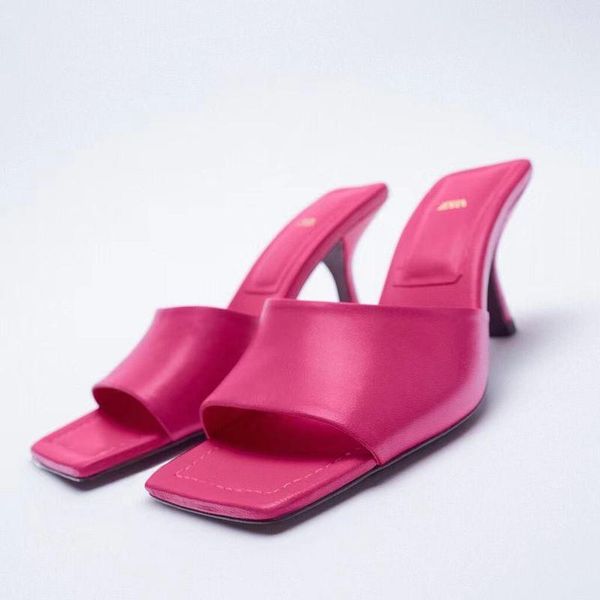 dress shoes zar 2021 summer red fashion square toe high heels outer wear stiletto muller sandals and slippers women, Black
dress shoes zar 2021 summer red fashion square toe high heels outer wear stiletto muller sandals and slippers women, Black