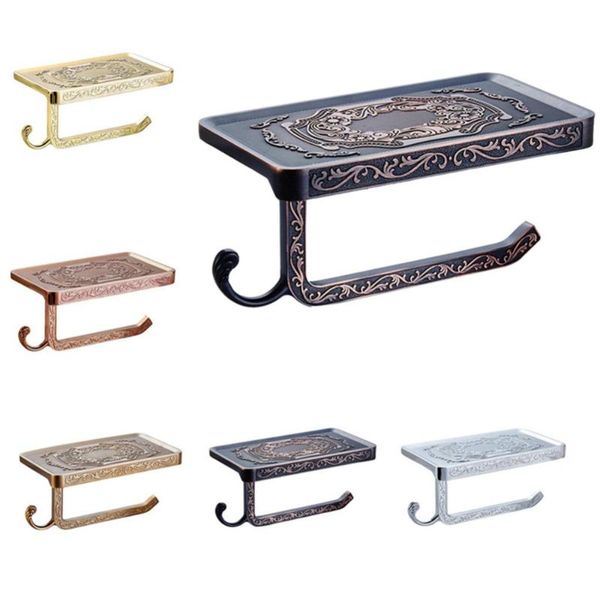 bathroom storage & organization 1pc aluminum alloy paper phone holder shelf mobile phones towel rack toilet tissue box
bathroom storage & organization 1pc aluminum alloy paper phone holder shelf mobile phones towel rack toilet tissue box
