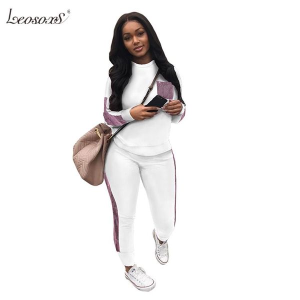 women's tracksuits sportsuit sweatshirt outfits pants set stylish solid color sequin splicing side stripe leisure women 2 piece clothin, Gray
women's tracksuits sportsuit sweatshirt outfits pants set stylish solid color sequin splicing side stripe leisure women 2 piece clothin, Gray