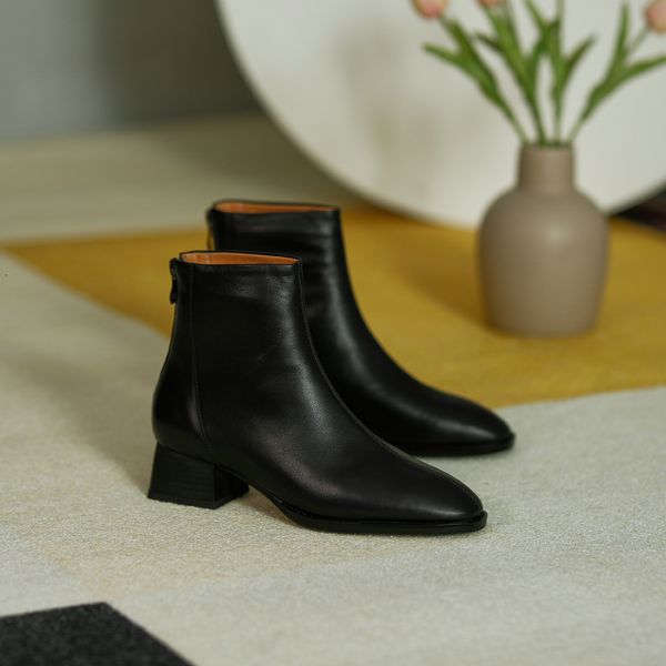 boots eshtonshero ankle women shoes winter low heel leather female round toe booties zipper size 2-9 9u8t, Black
boots eshtonshero ankle women shoes winter low heel leather female round toe booties zipper size 2-9 9u8t, Black