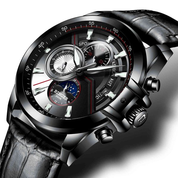 2019 fashion moving binger men watches fire luxury calendar week automatic mechanical, Slivery;brown
2019 fashion moving binger men watches fire luxury calendar week automatic mechanical, Slivery;brown