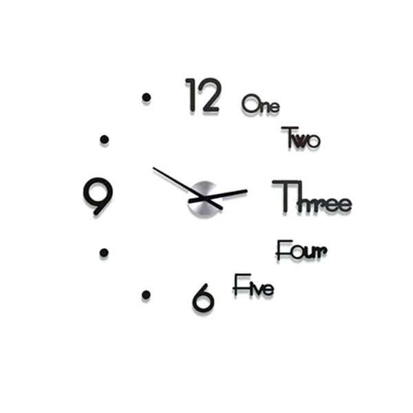 wall clocks 3d modern clock sticker acrylic waterproof diy design can make it smaller or larger for home decoration
wall clocks 3d modern clock sticker acrylic waterproof diy design can make it smaller or larger for home decoration