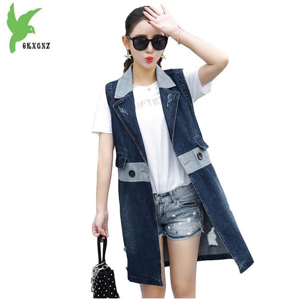 women's vests women spring summer denim jackets vest fashion boutique casual sleeveless waistcoat plus size medium length coat okxgnz a, Black;white
women's vests women spring summer denim jackets vest fashion boutique casual sleeveless waistcoat plus size medium length coat okxgnz a, Black;white