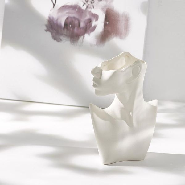 vases nordic ceramic human face abstract vase modern home decor office living room bedroom dried flowers plant pot decoration
vases nordic ceramic human face abstract vase modern home decor office living room bedroom dried flowers plant pot decoration