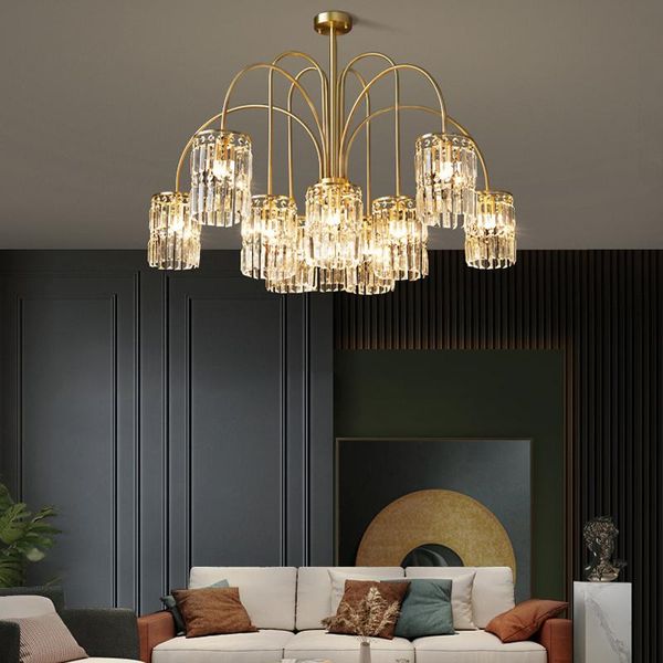 modern minimalist crystal copper pendant lights lustre lamp bedroom living dining room indoor lighting led hanging light fixture lamps
modern minimalist crystal copper pendant lights lustre lamp bedroom living dining room indoor lighting led hanging light fixture lamps