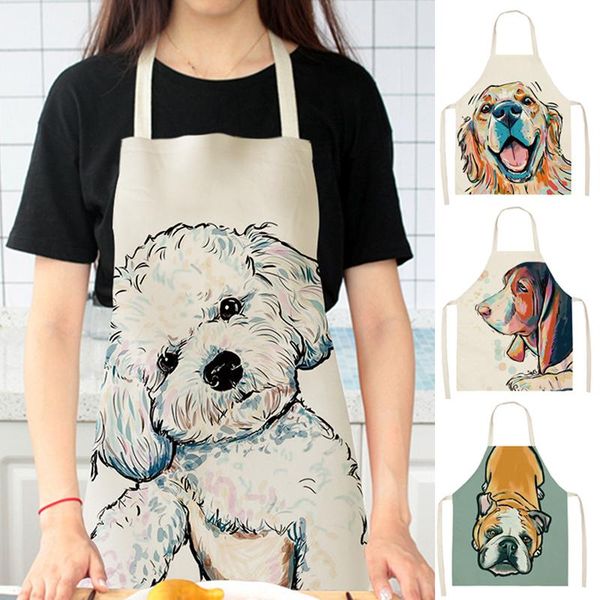 aprons 68x55cm kitchen household antifouling apron sleeveless polyester dog animal series printed coverall
aprons 68x55cm kitchen household antifouling apron sleeveless polyester dog animal series printed coverall