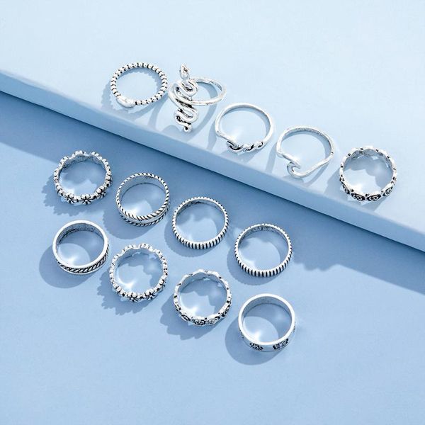 cluster rings aprilwell 13pcs vintage snake set for women punk heart aesthetic geometric kpop flower anillo fashion jewelry drop, Golden;silver
cluster rings aprilwell 13pcs vintage snake set for women punk heart aesthetic geometric kpop flower anillo fashion jewelry drop, Golden;silver
