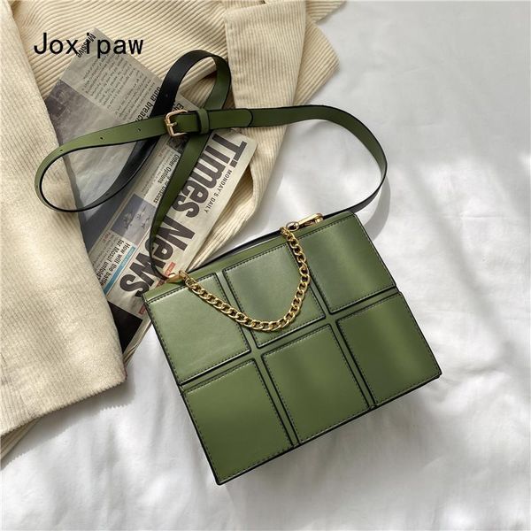 evening bags fashion plaid shoulder bag women pu leather messenger elegant chains crossbody flap small square lady pouch
evening bags fashion plaid shoulder bag women pu leather messenger elegant chains crossbody flap small square lady pouch