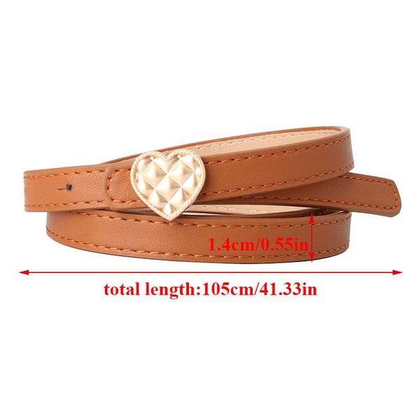 belts 2021 women fashion pu leather belt heart-shaped buckle waist strap designer ladies trouser suit dress decoration waistband, Black;brown
belts 2021 women fashion pu leather belt heart-shaped buckle waist strap designer ladies trouser suit dress decoration waistband, Black;brown