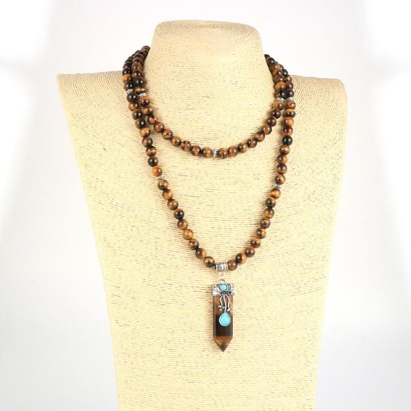 reiki hexagonal natural stone pendant necklace for men women 8mm 108 mala beads long male rosary jewelry necklaces, Silver
reiki hexagonal natural stone pendant necklace for men women 8mm 108 mala beads long male rosary jewelry necklaces, Silver