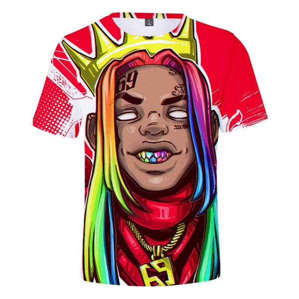 men's t-shirts rapper 69 6ix9ine t-shirt tekashi69 3d print hip hop streetwear men women fashion tshirt boy girl fans birthday tee clo, White;black
men's t-shirts rapper 69 6ix9ine t-shirt tekashi69 3d print hip hop streetwear men women fashion tshirt boy girl fans birthday tee clo, White;black