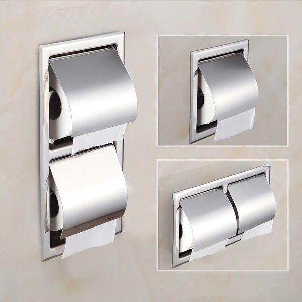 toilet paper holders single/double stainless steel box home el bathroom wall-mounted concealed roll holder rack tissue
toilet paper holders single/double stainless steel box home el bathroom wall-mounted concealed roll holder rack tissue