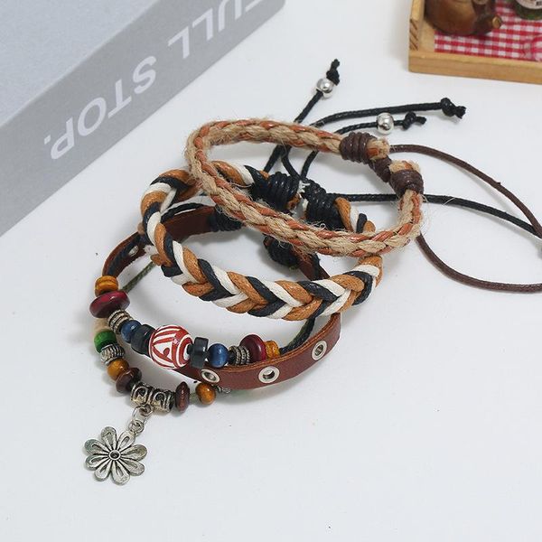 charm bracelets 2021 fashion multilayer leather bracelet women braided handmade star rope wrap & bangles female birthday gift, Golden;silver
charm bracelets 2021 fashion multilayer leather bracelet women braided handmade star rope wrap & bangles female birthday gift, Golden;silver