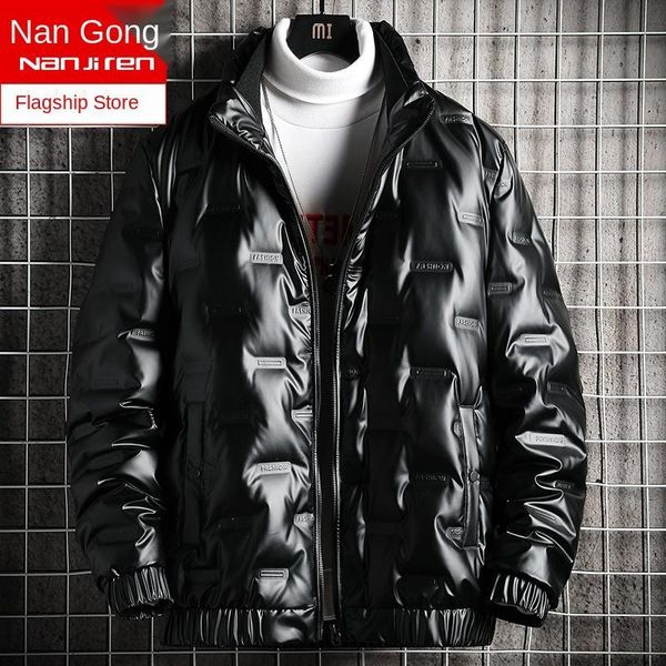 men's down & parkas jacket trend handsome short bread suit light winter tide. q87v, Black
men's down & parkas jacket trend handsome short bread suit light winter tide. q87v, Black