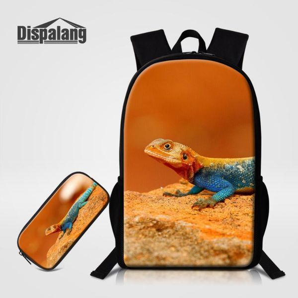 backpack dispalang 2 pcs lizard pattern school bags and pencil bag for kids with case mens women bagpack shoulder
backpack dispalang 2 pcs lizard pattern school bags and pencil bag for kids with case mens women bagpack shoulder