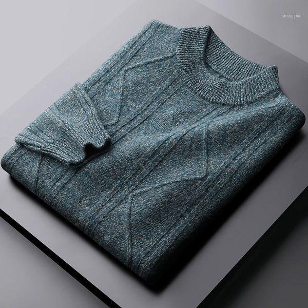 minglu 100% wool thicken male sweaters luxury autumn winter double color yarn casual mens fashion slim fit man, White;black
minglu 100% wool thicken male sweaters luxury autumn winter double color yarn casual mens fashion slim fit man, White;black