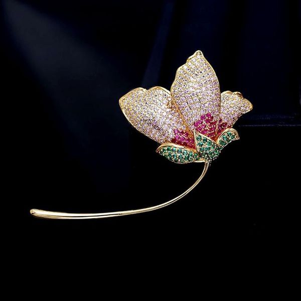 pins, brooches shining colorful crystal flower for women accesorios mujer, fashion cubic zirconia brooch pins wedding jewelry, Gray
pins, brooches shining colorful crystal flower for women accesorios mujer, fashion cubic zirconia brooch pins wedding jewelry, Gray