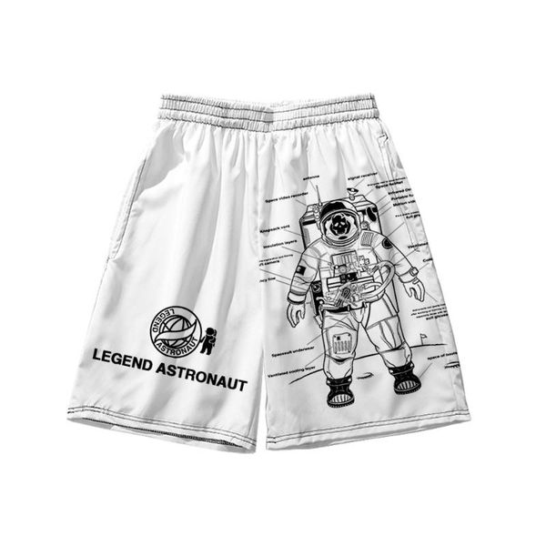 men's shorts 2021 summer seaside beach large size loose astronaut holiday 3d printed pants, White;black
men's shorts 2021 summer seaside beach large size loose astronaut holiday 3d printed pants, White;black