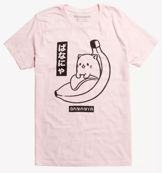 bananya line pink t-shirt pusheen new licensed & official, White;black
bananya line pink t-shirt pusheen new licensed & official, White;black