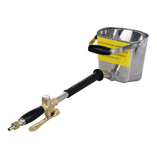 professional spray guns cement gun wall mortar sprayer with hopper 4-5l air stucco home renovation tools