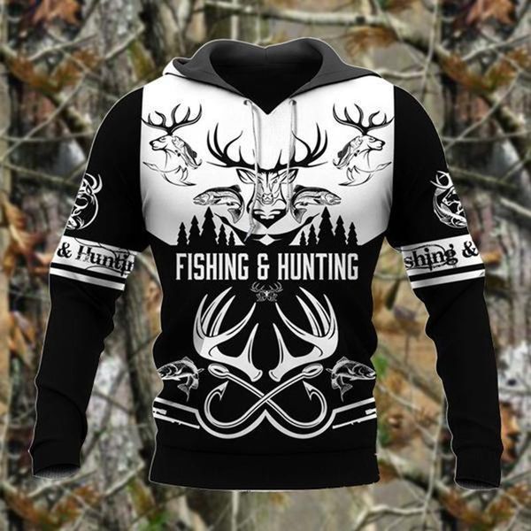 men's hoodies & sweatshirts mens 3d printed fishing and hunting casual sweatshirt harajuku pullover women tracksuits outwear jacket c, Black
men's hoodies & sweatshirts mens 3d printed fishing and hunting casual sweatshirt harajuku pullover women tracksuits outwear jacket c, Black