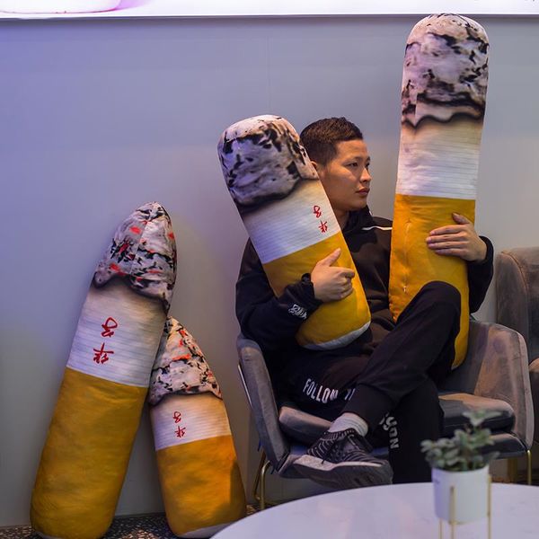 60/100cm creative plush lifelike stuffed smoking cigarette toy sofa chair decor plushie prop friend gift
60/100cm creative plush lifelike stuffed smoking cigarette toy sofa chair decor plushie prop friend gift