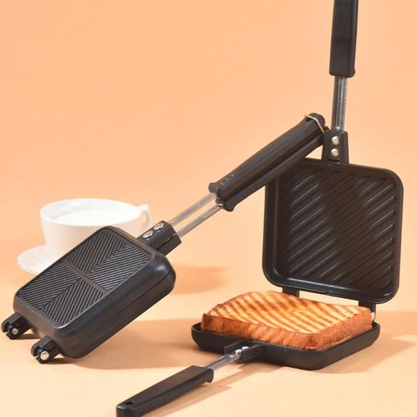 double-sided sandwich pan non-stick foldable grill frying for bread toast breakfast machine waffle pancake pans
double-sided sandwich pan non-stick foldable grill frying for bread toast breakfast machine waffle pancake pans