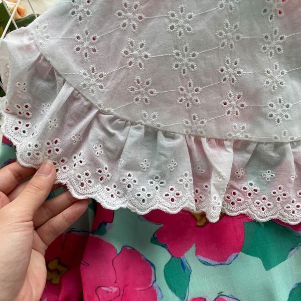 women's blouses & shirts summer fashion temperament blouse female sweet doll collar puff sleeve hit color stitching blusa printed shirt, White
women's blouses & shirts summer fashion temperament blouse female sweet doll collar puff sleeve hit color stitching blusa printed shirt, White